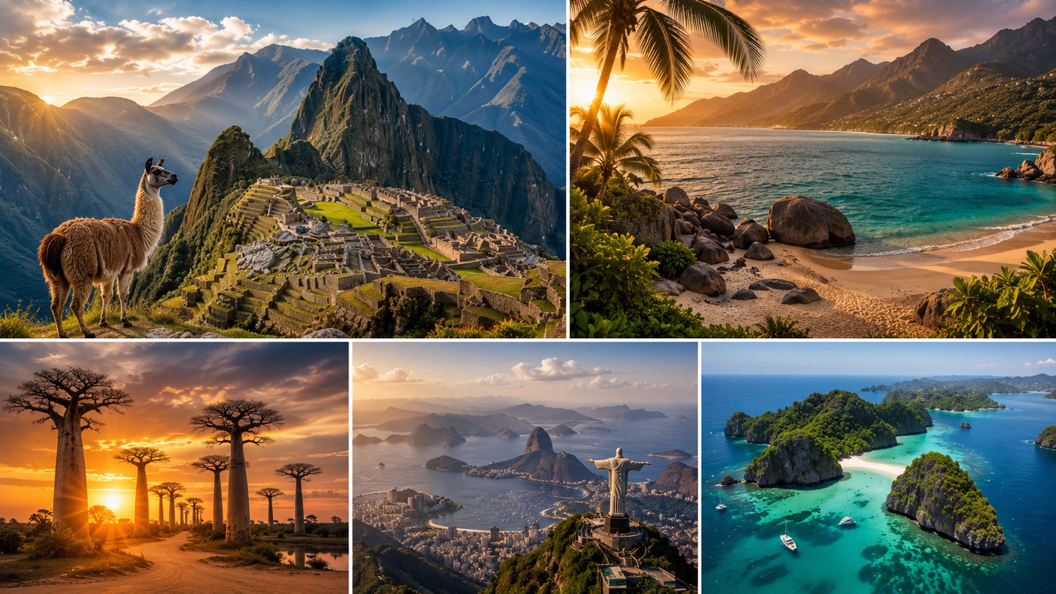 Viajes internacionales a destinos icónicos