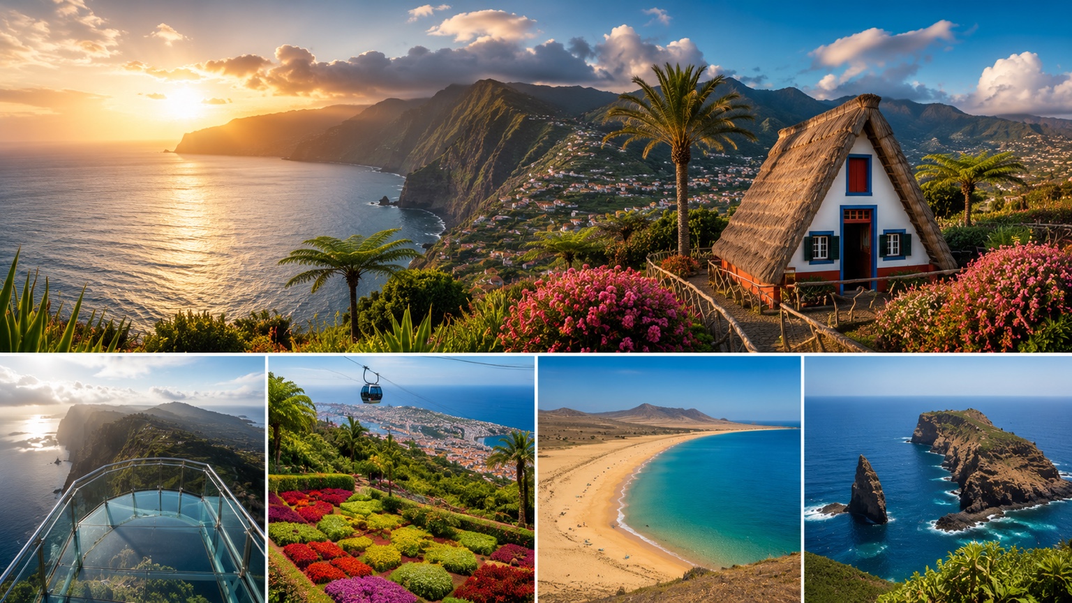 Paisajes de Madeira y Porto Santo